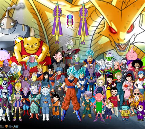 imagenes de todos los personajes de dragon ball super|4k wallpapers dragon ball super.